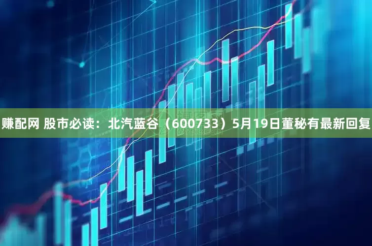 赚配网 股市必读：北汽蓝谷（600733）5月19日董秘有最新回复