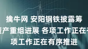 擒牛网 安阳钢铁披露筹划重大资产重组进展 各项工作正在有序推进